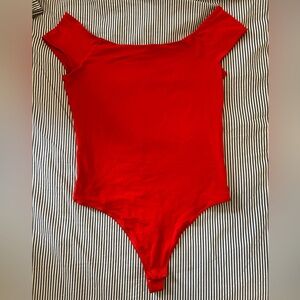 Everlane The Off-the-Shoulder Bodysuit Sz M